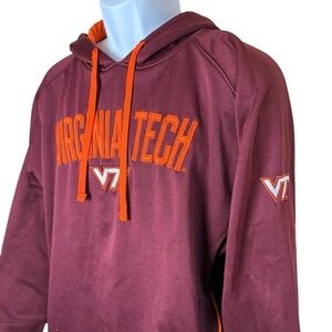 Virginia Tech Hokies Hoodie Large Sweatshirt Pullover Knights Apparel Football